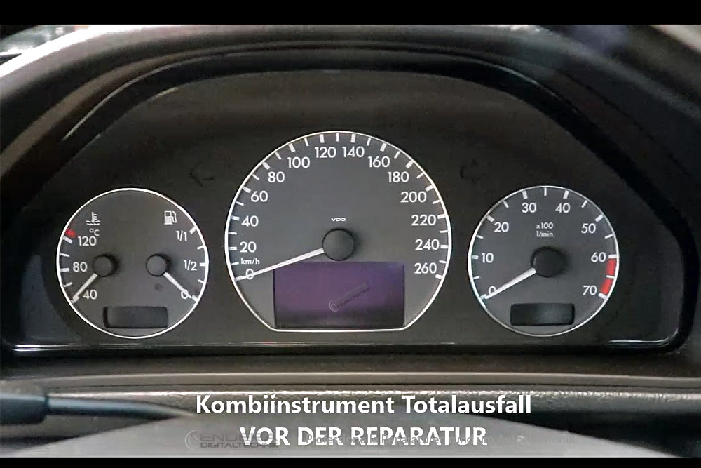 Totalausfall Reparatur Mercedes W210